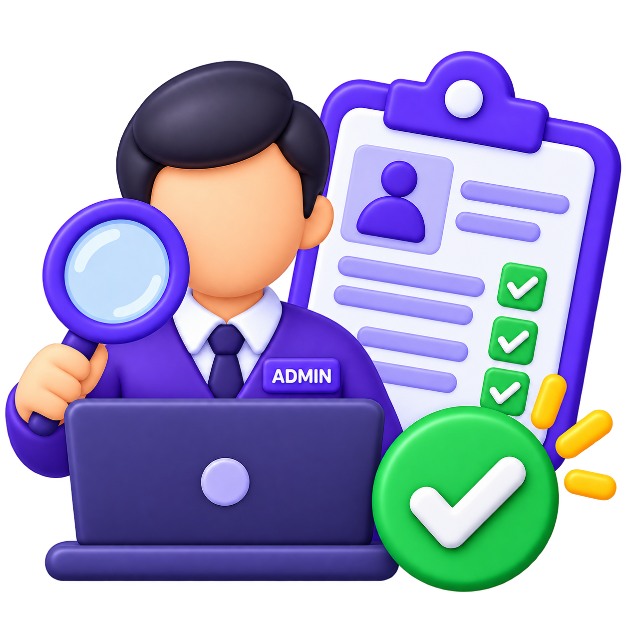 Admin Verification